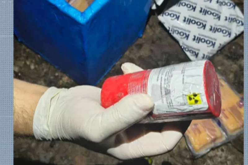 Actínio-225 roubado de van é encontrado em terreno na zona leste de SP