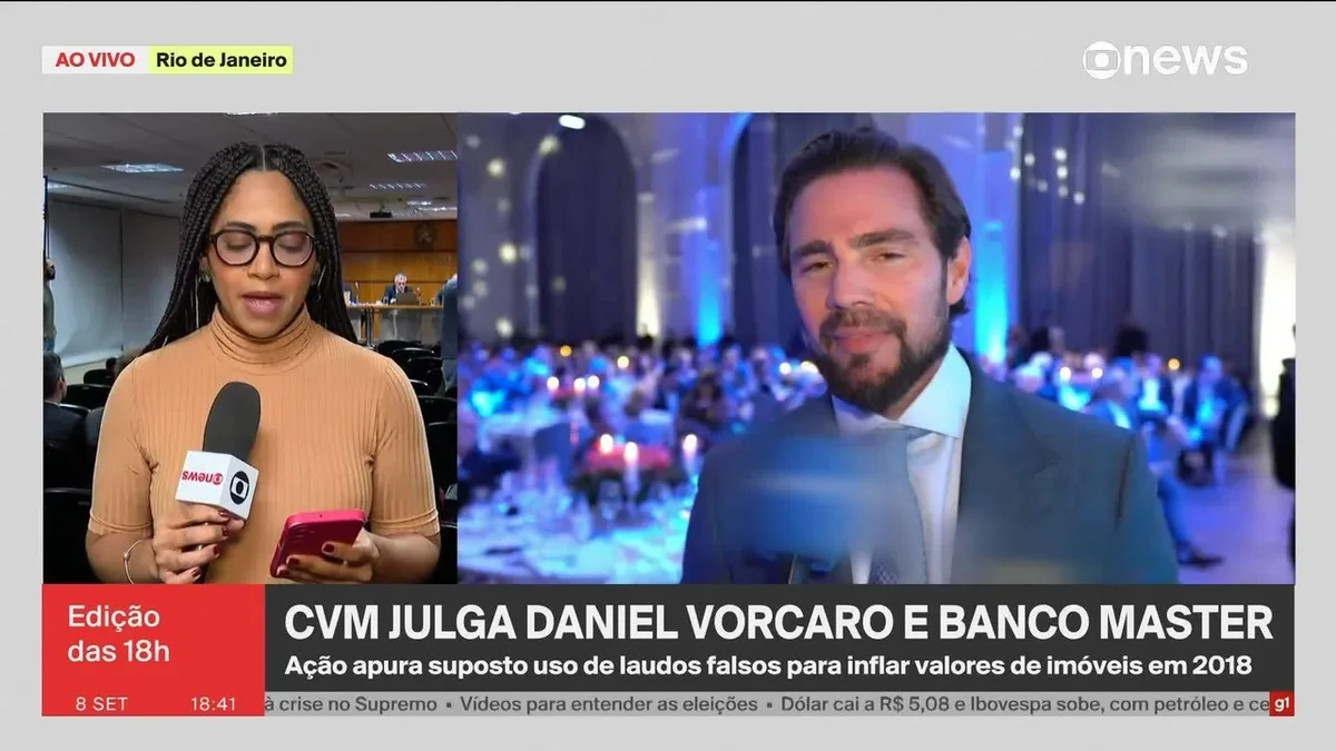 CVM aplica multas a Vorcaro e Banco Master por caso do fundo Brasil Real