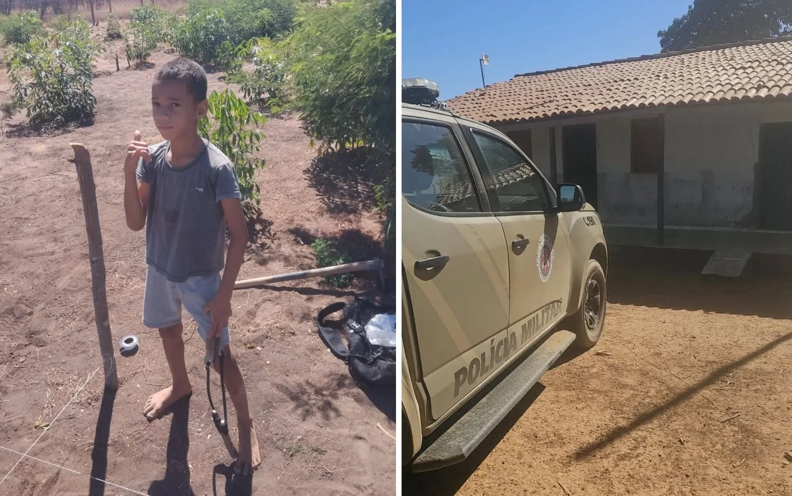Menino de 8 anos morre após faca ser lançada durante briga familiar na Bahia