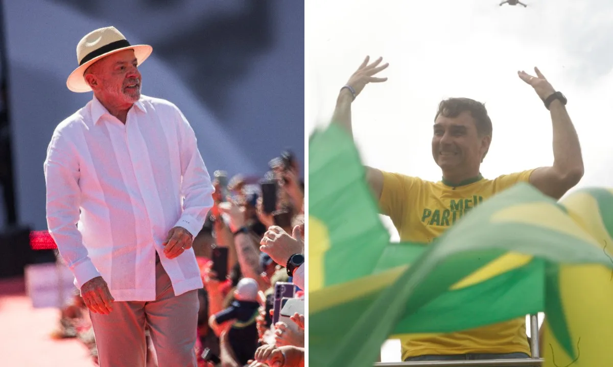 Lula e Flávio Bolsonaro empatam em segmentos do eleitorado, aponta Datafolha