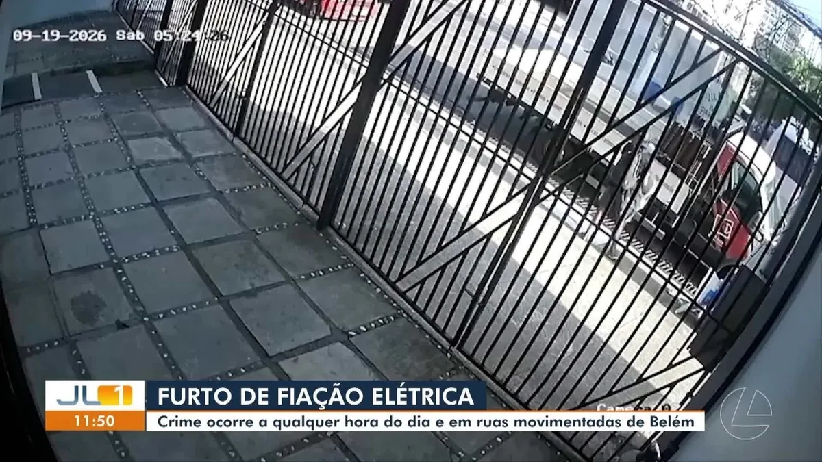 Furto de cabos paralisa empresa e causa prejuízo superior a R$ 6 mil em Belém