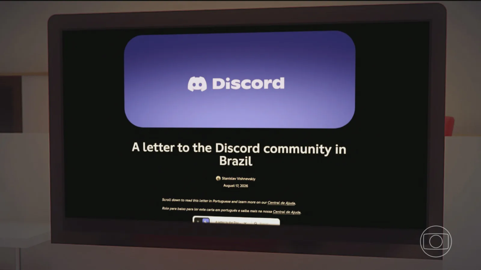 Discord mantém recursos de vídeo ao vivo acessíveis no Brasil após suspensão da ANPD