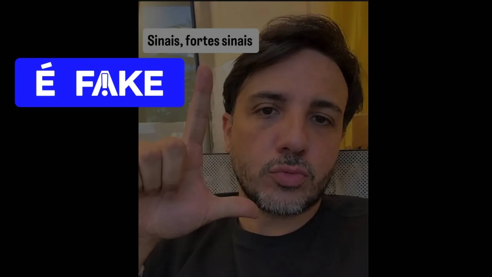 Imagem que associa Renan Santos a Lula foi criada com inteligência artificial