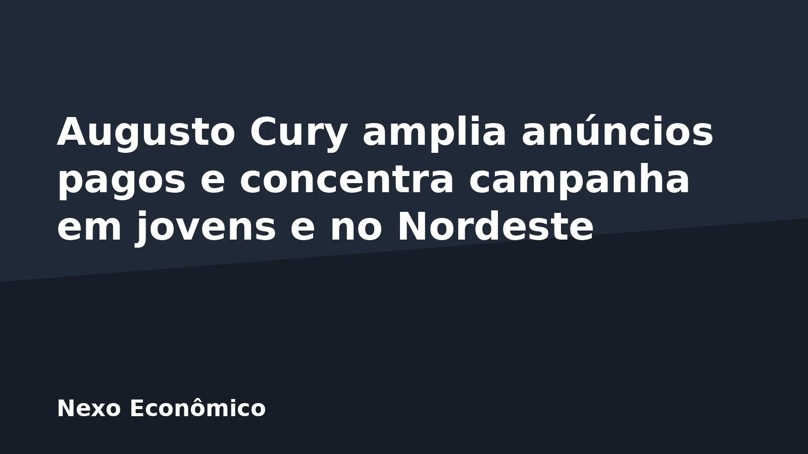 Augusto Cury amplia anúncios pagos e concentra campanha em jovens e no Nordeste