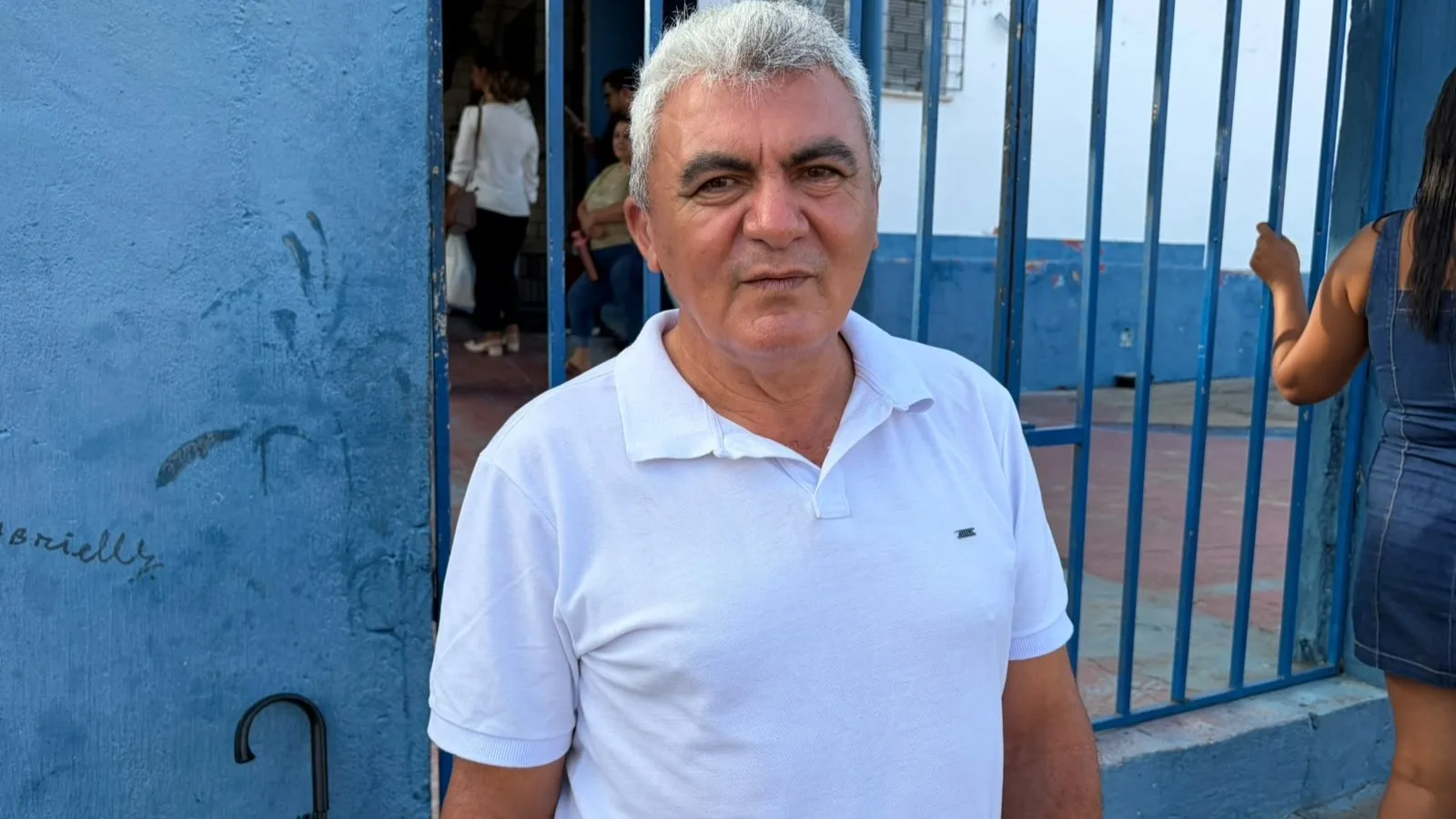 Eleitor chega às 5h30 para votar em Sobral, no Ceará