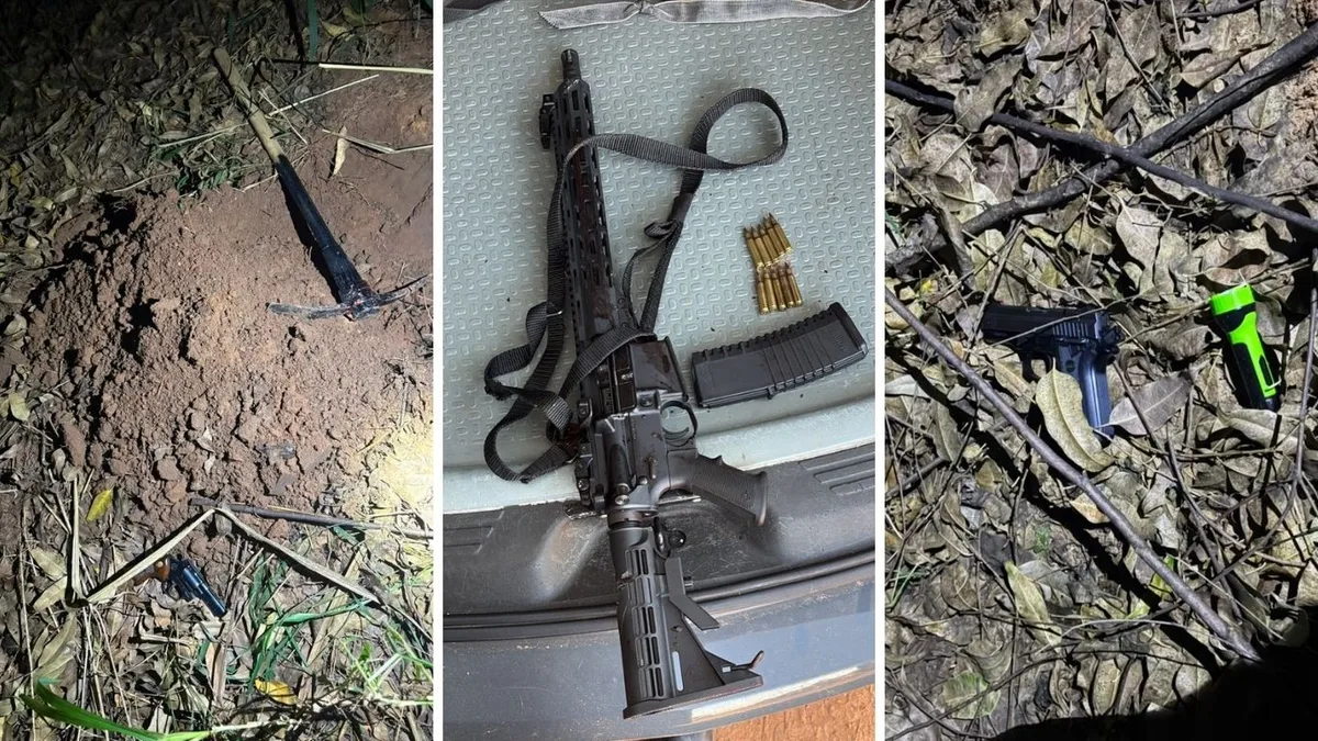 PM localiza homem baleado e corpos em área investigada por sequestro em Monte Mor