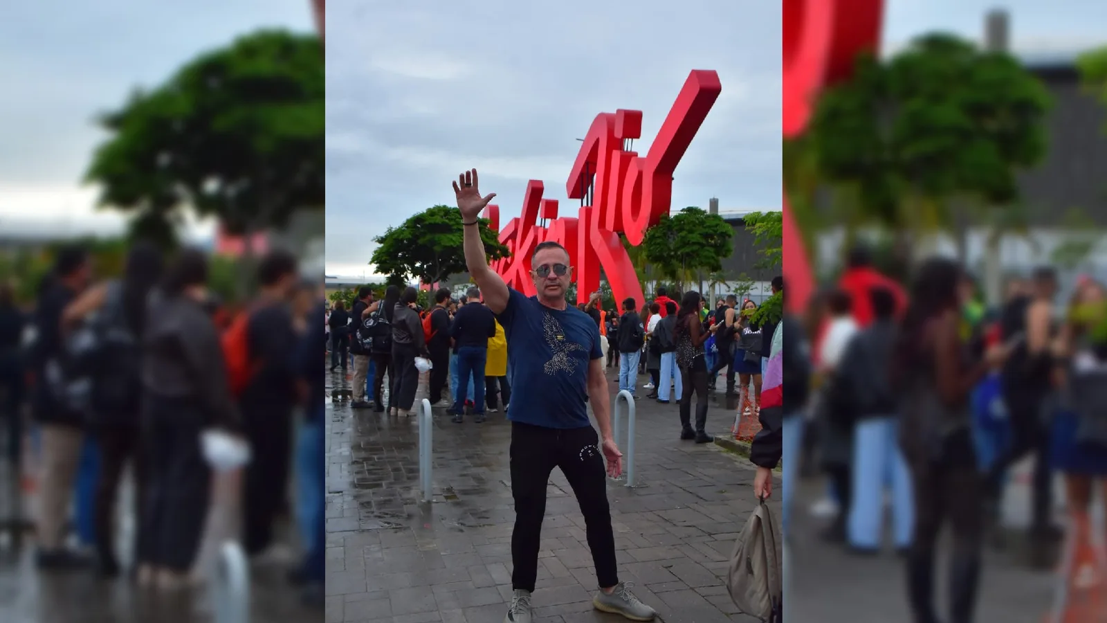 Morador de Bauru relata dor, cadeira de rodas e foto com Sophie Charlotte no Rock in Rio