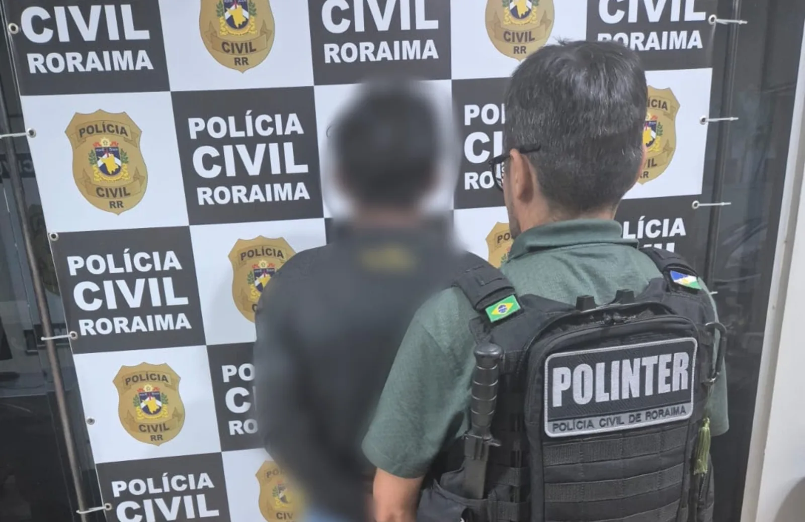 Condenado por estupro de vulnerável é levado ao sistema prisional em Roraima