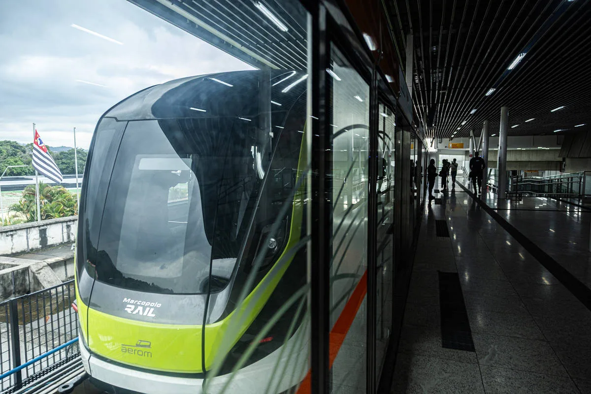 Aeromóvel de Guarulhos amplia operação e acompanha horário dos trens