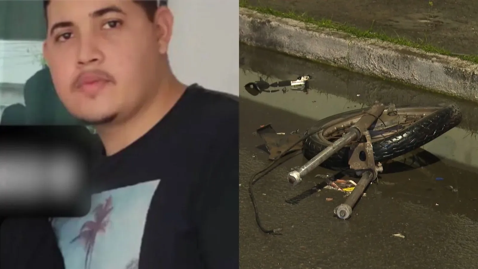 Motociclista morre após colisão com carro roubado durante fuga em Vila Velha