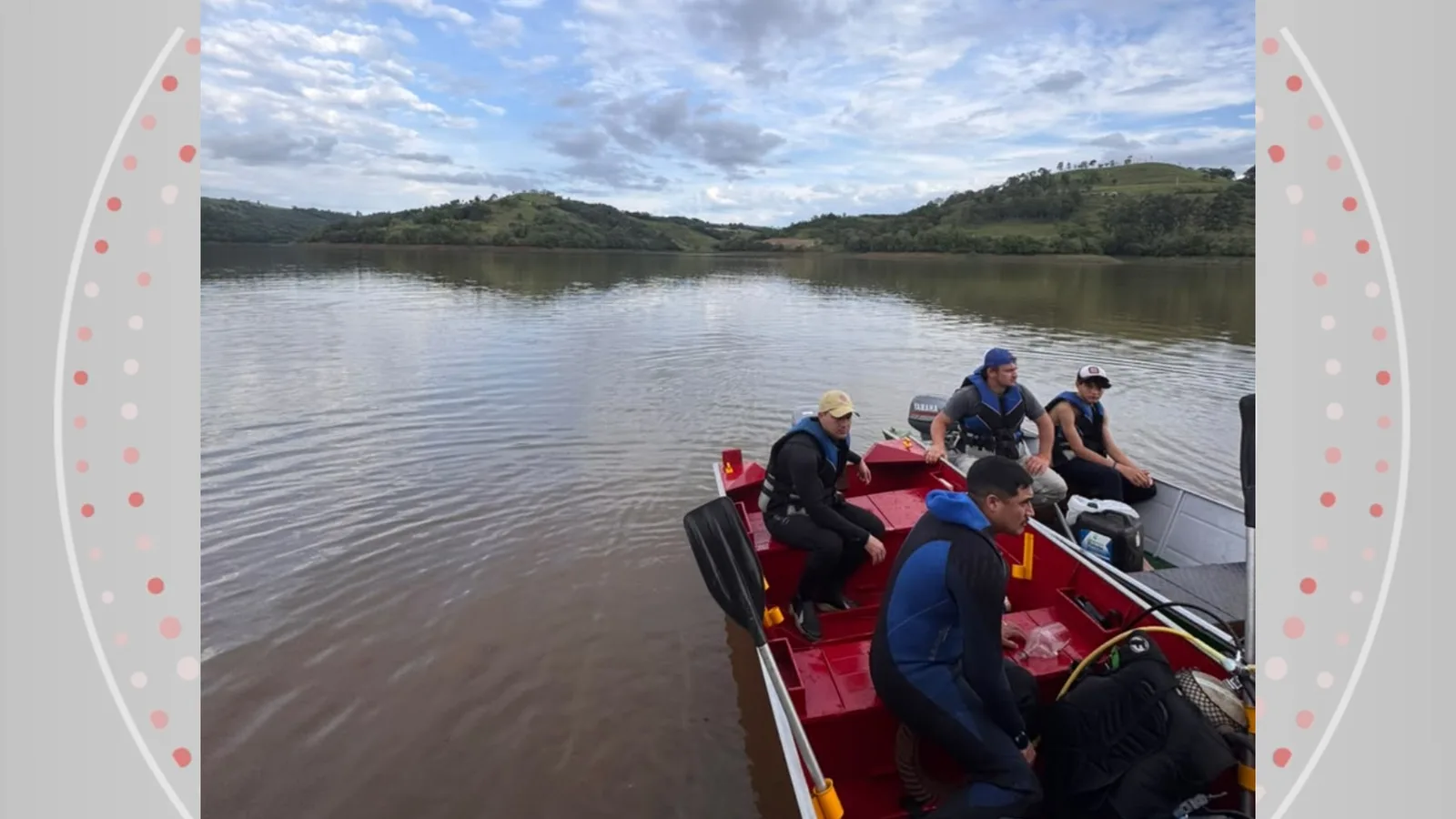 Jovem desaparece após barco perder direção durante prova de pesca no Paraná