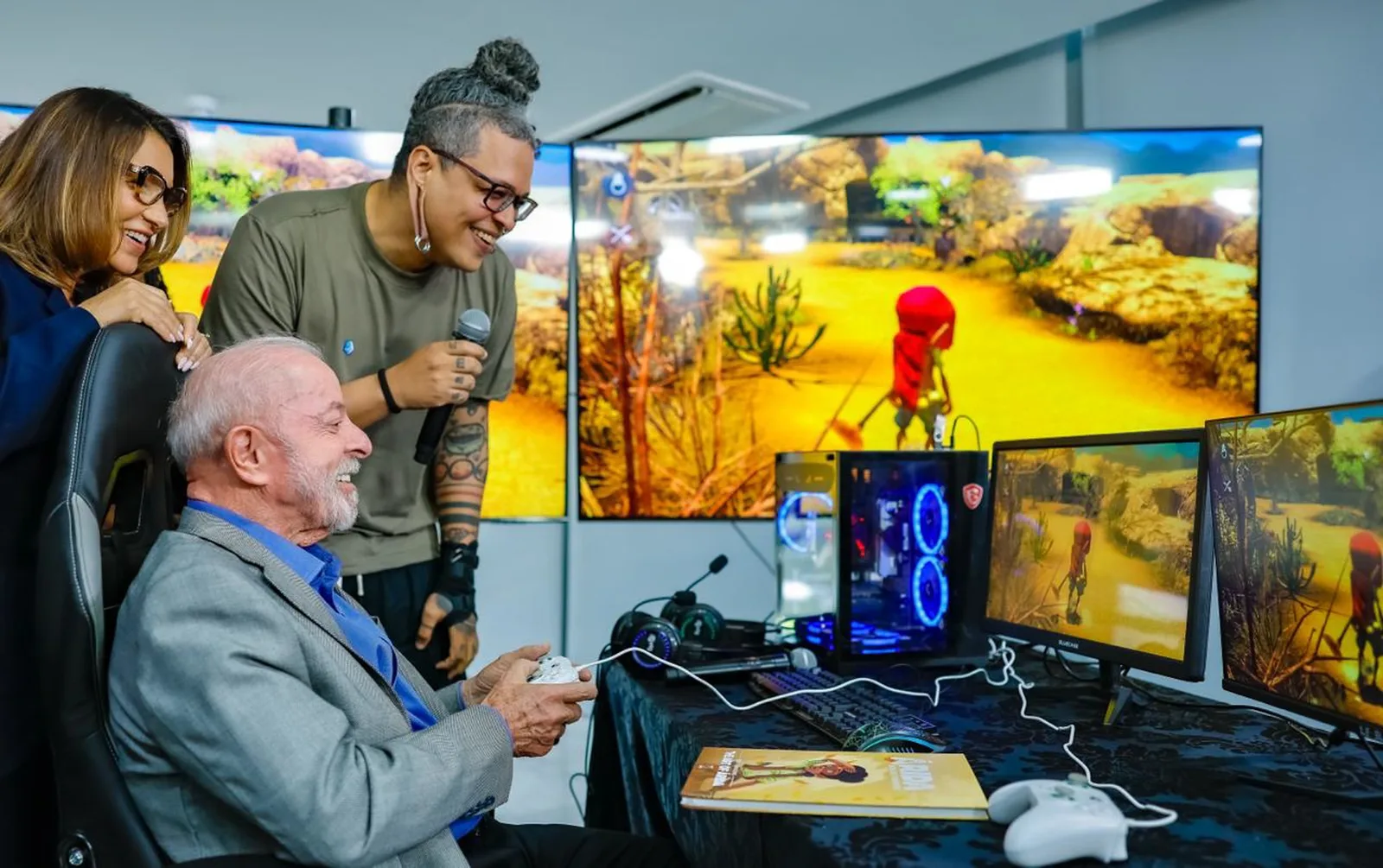 Lula alerta para perda de políticas públicas durante evento sobre games