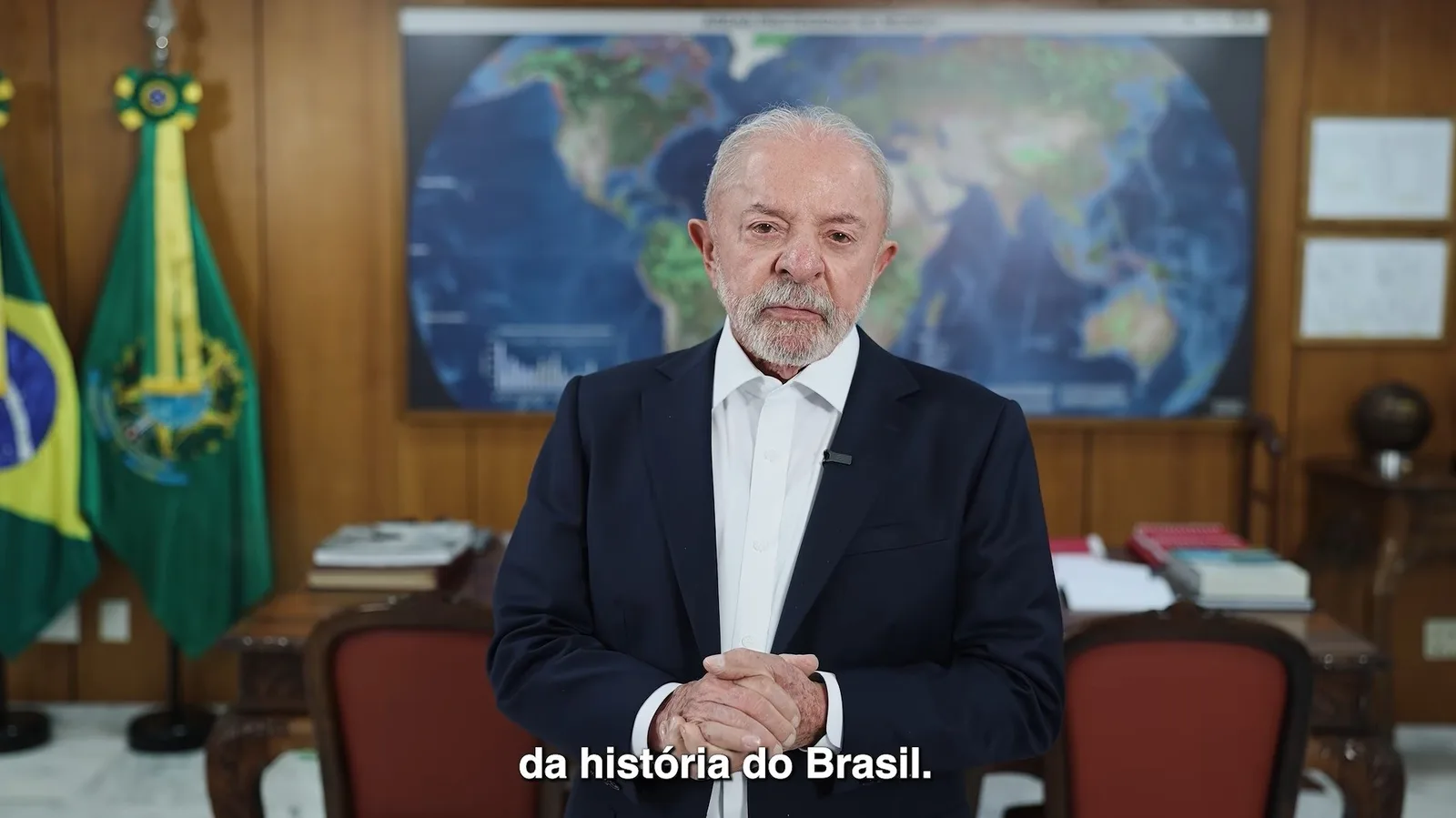 Nunes Marques ordena retirada de vídeo de Lula sobre o caso Master