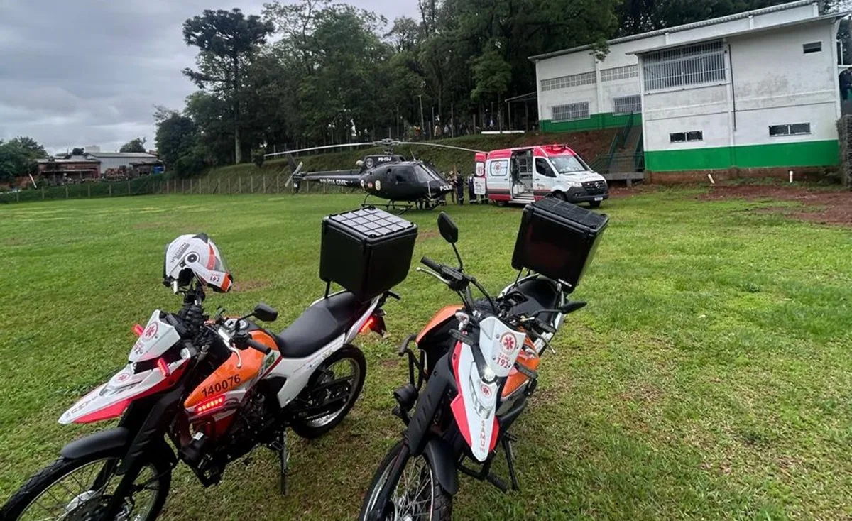 Adolescente é ferido no rosto por disparo de pistola em Chapecó